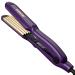 Crepe iron for the hair dshow ceramic crimping iron for hair straightener hair smoother crepe iron and quick heating for smooth and crimper hair (purple)