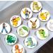 Pre-Cut Pokemon 2A Edible Stand up Wafer Paper Cupcake Toppers Cake Decorations Birthday Party (12) - Buy Online on GoSupps.com