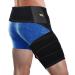 Groin Support Compression Brace | Sciatica & Hip Pain Relief Wrap | Hamstring & Quadriceps Support - Buy Online on GoSupps.com