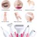 5-in-1 Rechargeable Electric Razor for Women - Body, Nose, Face, Eyebrow, Leg, Armpit, Bikini Area & Underarms - Painless Hair Removal Trimmer - Portable Women's Shavers Set - Buy Online on GoSupps.com