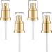 4 Pieces Replacement Foundation Pumps for Estee Lauder Double Wear Foundation  Gold