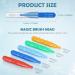 Obidodi 50 Pieces Interdental Brush - Soft Toothpicks for Oral Dental Hygiene - Mini Tooth Cleaning Tool - 5 Colors - 50 Count (Pack of 1) - Buy Online on GoSupps.com