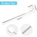 Niuqige Dentist Mundspiegel Inspection Mirror - Curved Angle Oral Care Tool & Eyelash Extension Accessory (Silver) - Buy Online on GoSupps.com
