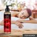 Sensual Cherry Massage Oil 200ml - Edible & Kissable Body Oil with Almond & Grape Seed Oil for Couples - Buy Online on GoSupps.com