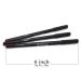 Italia 1025 EXPRESSO BROWN Ultra Fine Eye Liner Pencil Lip Eyeliner Set - 3 Pcs + Free Zip Bag - Buy Online on GoSupps.com