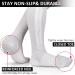 Ailaka Zipper Compression Socks 15-20 mmHg for Men and Women - Medical Grade Support for Varicose Veins, Athletics, Running, Travel - White, Large/X-Large - Buy Online on GoSupps.com