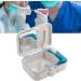 Buy Verdant Touch Denture Case - Waterproof Locking Design with Toothbrush & Mirror | Ideal for Travel & Bathroom Storage - Buy Online on GoSupps.com