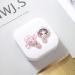 Optometry Lens Container Box - Cute & Portable Contact Lens Case for Girls | Compact Mini in Pink & White - International Shipping Available - Buy Online on GoSupps.com
