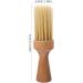 Baluue Men's Shaving Brush with Wooden Handle - Facial Hair Cleaning & Makeup Tool - Premium Shaving & Hair Care Brush for Professionals - Buy Online on GoSupps.com