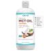 Premium MCT Oil C8 & C10 | Unflavored | 100% from Non-GMO Coconuts | Perfect for Morning Coffee | Quick Clean Energy | 32 fl oz (63 Servings) | by as-is