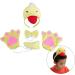 Skirt Duck Geese Headbands Collar Tail Animal Geese Hair Hoop for Kids Shows Duck Animal Hairbands Cartoon Costume - Buy Online on GoSupps.com