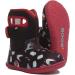 BOGS Baby Wellington Boots Plum Flower Stripe 71565 | UK Child Size 3-8 | Farm Black Multi - Buy Online on GoSupps.com