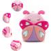 Cute Toddler Backpack - Plush Animal Cartoon Mini Travel Bag for Baby Girl Boy 2-6 Years (Pink Butterfly) - Buy Online on GoSupps.com