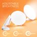 Circadian Optics Light Therapy Lamp - UV-Free LED Happy Mood Lamps with 10,000 Lux - Full Spectrum Sun Lights for Work from Home - White - Buy Online on GoSupps.com