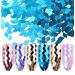 Artlalic 6 parts/sentence laser sparkling diamond nail glitter sequins ultra -small diamond sequet sticker tips dust nail art decoration
