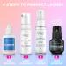 Crystal Clear Professional Eyelash Extension Glue | Strong Fast Drying Adhesive | Long-Lasting Semi-Permanent Lash Extensions | 7 Weeks Retention - Buy Online on GoSupps.com