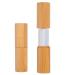 VICASKY 2pi ces Tubes Vides Bambou Pour Cr er Des Rouges L vres Lot De Contenants Rechargeables l gants Pour Gloss Et L vres Accessoires Maquillage Naturels Et Portables