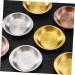 Zerodeko Stainless Steel Soy Sauce Dish Soy Sauce Bowls Soy Sauce Dispenser Small Condiment Bowls Metal Sauce Bowls Stainless Bowls Sauce Containers Travel Pickles Portable re-usable 9.50X8.00X5.50CM Silver - Buy Online on GoSupps.com