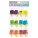 Expressions 12pc Pucker Pop Novelty Lip Gloss Set - Kids Mini Popsicle Collection, Safe & Non-Toxic Girls Cosmetics - Buy Online on GoSupps.com