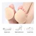 DAUZ Corrective Toe Socks Pad - 2 Pairs Skin Color Breathable & Comfortable High Heel Support Reduce Fatigue - Buy Online on GoSupps.com