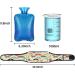 Beard Pattern Hot Water Bottle | Soft Waist Cover Warm Water Bag for Hand Shoulder Legs Back & Neck Relief - International Shipping Available - Buy Online on GoSupps.com