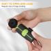 Hailoly 3m Roller Linen Dog Leash - 360 Rotatable LED Night Light & Rainbow Ring - Ideal for Medium Dogs up to 30kg (Black) - Buy Online on GoSupps.com