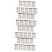 FOMIYES 36 Sheets Waterproof Eyebrow Stickers Makeup Stickers Quick Makeup Tools Temporary Brow Tattoos Set