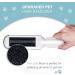 Pet Hair Remover Roller Worve Reusable Animal Hair Removal Brush for Dogs and Cats Self Clean Pet Fur from Carpet Furniture Bedding Sofa Rugs Laundry and Clothes White - Buy Online on GoSupps.com
