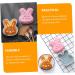 Alipis Cake Mold Easter Cake Layer Pan para Chocolate De Baking Pans for Oven Bread Mold Chocolate Bunny Silicone Pastry Pan Ice Cream Molds Easter Chocolate Bakeware Silica Gel Ice Cubes - Buy Online on GoSupps.com