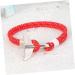 BESPORTBLE 2pcs Ocean Couple Wrist Band Matching Bracelets for Couples Ocean Anchor Bracelet Coastal Bracelets Hand Rope Bracelet Coastal Friend Bracelets Christmas Women's Rope Twine Lovers - Buy Online on GoSupps.com