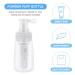 FOMIYES 180ml Travel Talcum Powder Spray Bottle - Refillable Hair Fiber Applicator for Salon & Home Use - Buy Online on GoSupps.com