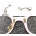 WEKIVA Replacement Metal Nose Pad Holder for Eyeglasses - 1 Pair Metal Nose Bridge for Kids - Durable Eyeglass Parts - Buy Online on GoSupps.com