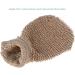 Eco-Friendly Carbonated Bamboo Peeling Washers | 2-Part Shower Gloves for Body Care - Buy Online on GoSupps.com