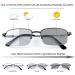 Devirld Photochromic Progressive Multifocus Reading Glasses - UV400 Protection Blue Light Blocking Glare-Free Transition Glasses for Men & Women - Black 3.0x - Buy Online on GoSupps.com