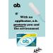 o.b. Original Non-Applicator Tampons - Regular, Super, & Super Plus Absorbancies - 40 Count - Buy Online on GoSupps.com
