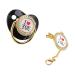 Bling Baby Pacifier Set - Non-Toxic & Healthy | 'I Love You' Design - Perfect for Parties | Stylish Loss-Prevention Features - Buy Online on GoSupps.com