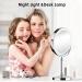 Rheross 1Set 10X LED Mirror Rechargeable Make Up Mirror Magnification Cosmetic Mirror 2 Side Adjustable with 3 Colors C - Buy Online on GoSupps.com