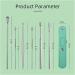 SOMROZ 6-Piece Ear Cleaning Tool Set 2023 - Professional Stainless Steel Earwax Removal Kit with Spiral Design and Portable Keychain Case - Buy Online on GoSupps.com