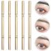 Sewroro 5pi ces Crayons Sourcils avec Brosse Lot de Outils de Maquillage Portables pour Dessiner les Sourcils Naturels - Buy Online on GoSupps.com