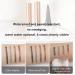Eyebrow Pencil With 4 Fork Tip 4 Fork Tip 3D Microblading Magic Eyebrow Pencil Waterproof Magic Microblading Eyebrow Pencil Eye Brown Makeup Long Lasting Eyebrow Pencil Stay On All Day(Light brown) - Buy Online on GoSupps.com