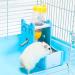 125ML Hamster Automatic Water Bottle & Food Feeder Bowl Set for Small Animals - Ideal for Rat, Gerbil, Mouse, Chinchilla, Squirrel, Guinea Pig Cage Toy - Buy Online on GoSupps.com