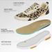OrthoComfoot Women's Walking Shoes - Arch Support Fashion Sneakers for Plantar Fasciitis Relief - Size 9.5-10 W2 Leopard - Buy Online on GoSupps.com
