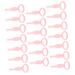 FOMIYES 20pcs Eyelash Comb Card Plastic Hair Rollers Lash Cosmetics Eyelash Brush Makeup Tool Extend Make up
