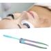 Sonew Stainless Steel Eyebrow Brush False Fake Eyelash Tweezers Small and Portable Multifunctional Tweezer for Repairing Eyebrows Green Violet Gradient - Buy Online on GoSupps.com