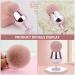 CALLARON Blush Brush - Pink Powder Makeup Brush for Flawless Foundation & Travel | Luxurious Fluffy Fiber Wool Design - Buy Online on GoSupps.com