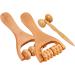 Lurrose 12 STK Hand Roller Massage Tools - Acupuncture & Foot Massage Rollers for Leg Arm & Face - Wood Therapy Set (x4 Medium Balls) - Buy Online on GoSupps.com