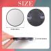 KeaJuidy 5X 10X 15X Magnifying Makeup Mirror Set for Perfect Makeup Application, Tweezing, and Blackhead Removal - 3pcs - Buy Online on GoSupps.com