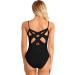 Winying Women's Criss Cross Back Ballet Leotard with Built-In Shelf Bra - Black, Small | Dancewear & Gymnastics Bodysuit - Buy Online on GoSupps.com