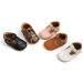 Baby Girls Mary Jane First Walking Shoes | Anti-Slip PU Leather Princess Shoes 12-18 Months - Dark Brown - Buy Online on GoSupps.com