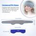 NEWGO Migraine Cooling Pad Gel Headband for Migraine Relief Cold-Warm Compress for Headaches & Sinus Pain 1 Piece (Gray) - Buy Online on GoSupps.com